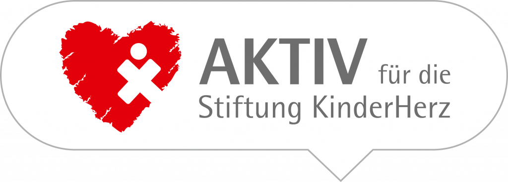 Aktiv für SKH oben - ChefHeads-Club der Küchenchefs Aktiv für die Stiftung KinderHerz Logo
