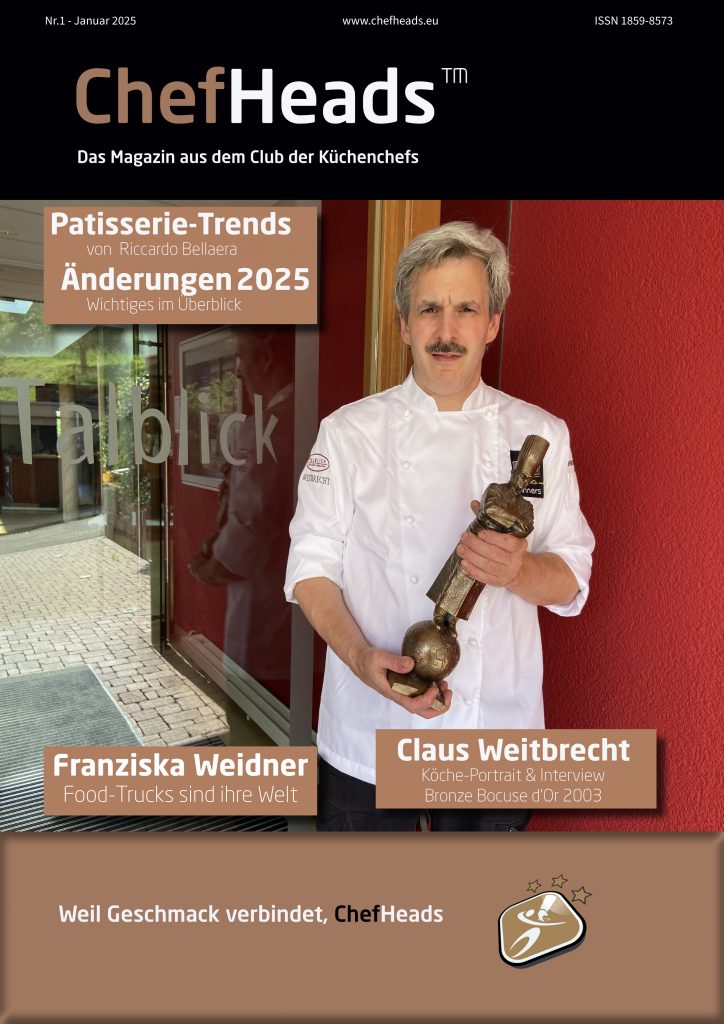 Cover mit Claus Weitbrecht im ChefHeads-Magazin