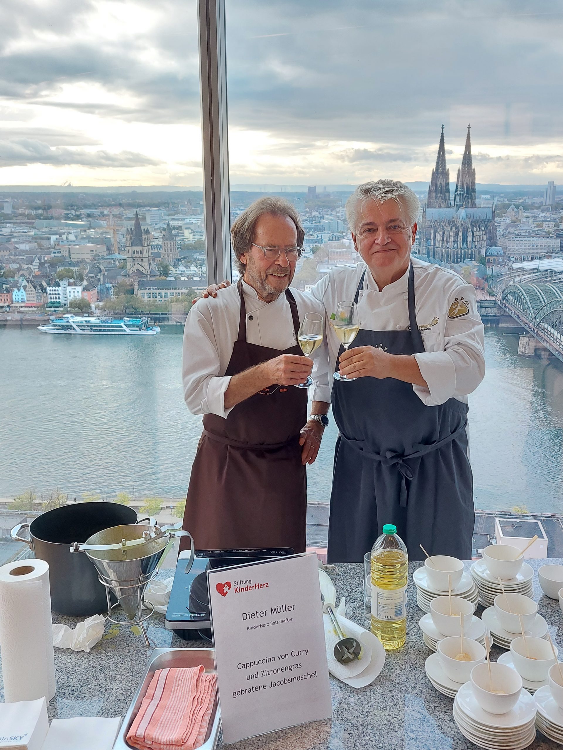 Dieter Müller und Guido Fritz Charity KölnSKY