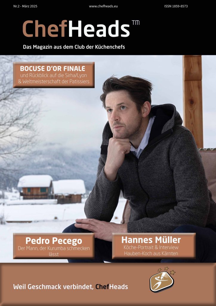 Cover Hannes Müller im ChefHeads-Magazin