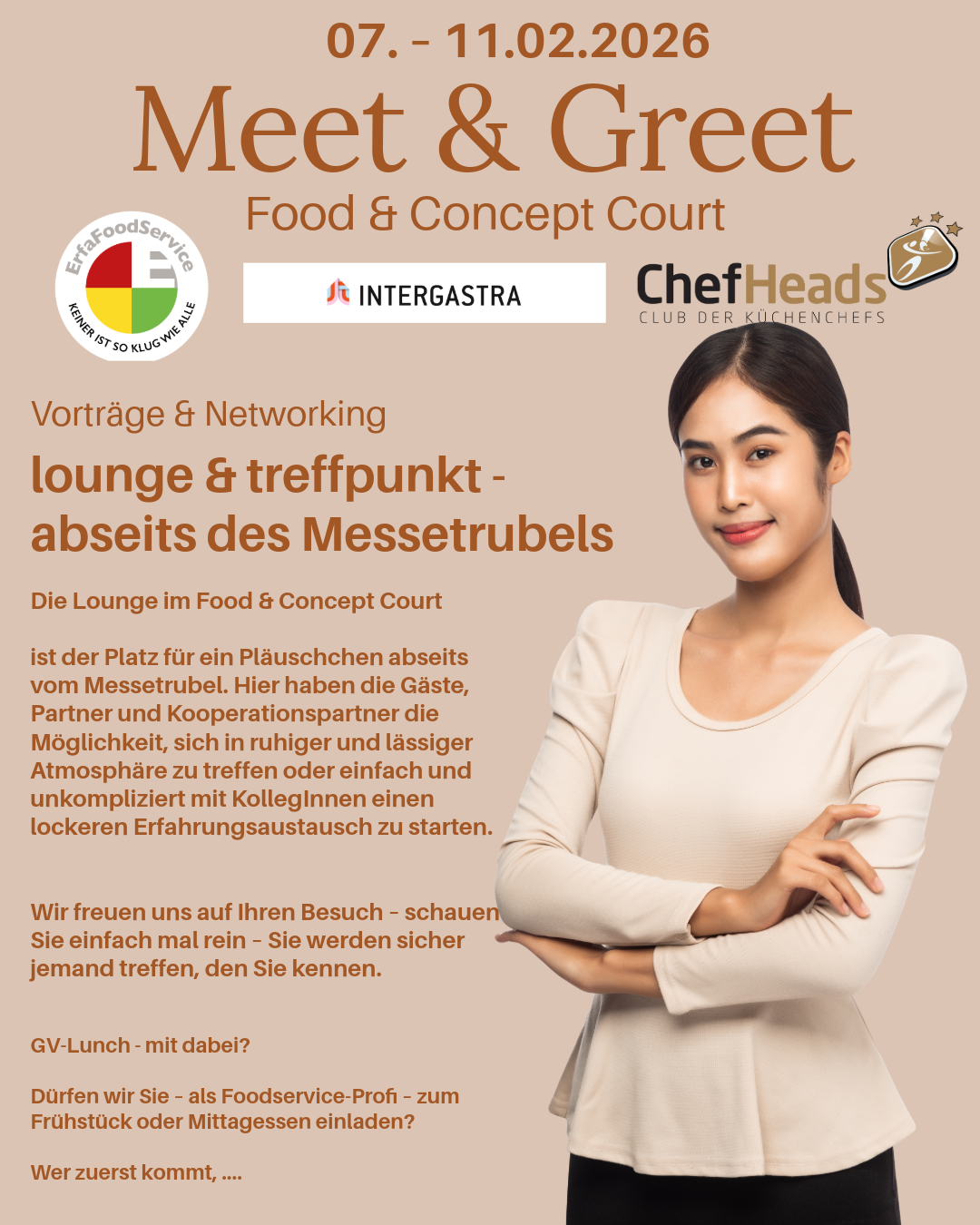 Meet & Greet ChefHeads auf der INTERGASTRA 2026