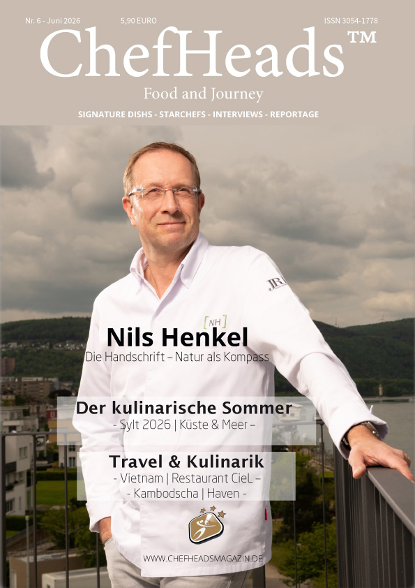 Cover_ChefHeads-Club-Magazin06 - ChefHeads-Club der Küchenchefs ChefHeads-Magazin Juni-Ausgabe mit Nils Henkel